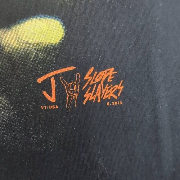 Limited Edition Slope Slavery Men’s Medium Tiger Amazonian Blue T-Shirt - Picture 5 of 7